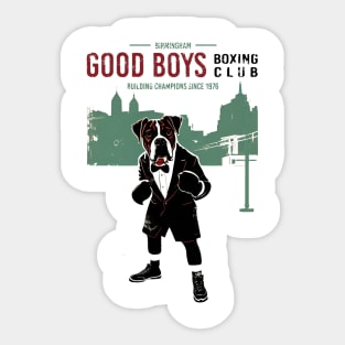 GOOD BOYS BOXING CLUB Sticker